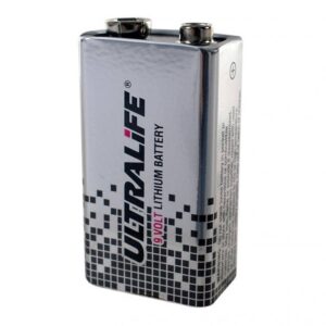 Defibtech Lifeline pila di riserva 9V al litio (HAC-9V)
