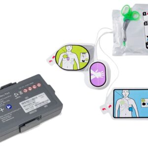 ZOLL AED 3 batteria ed elettrodi CPR Uni-padz, confezione combinata